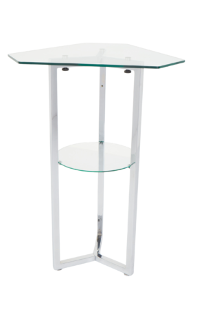 Foldable Glass Cocktail Table