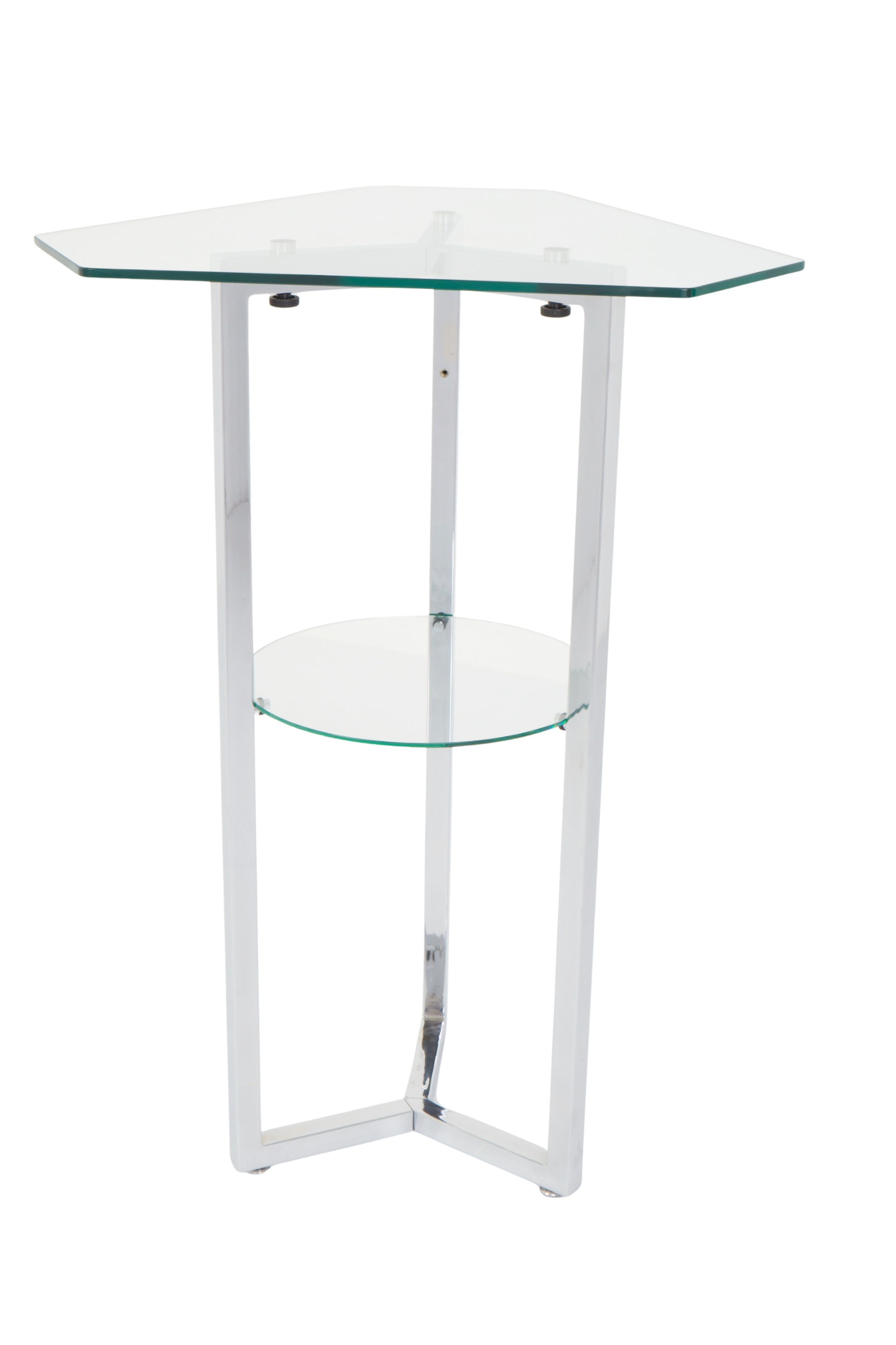 Foldable Glass Cocktail Table