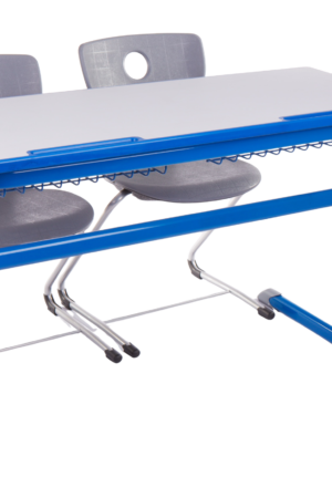 Double Seater Desk & BIT Chair Z-TYPE (L)