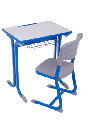 Single Seater Desk W / PU Chair