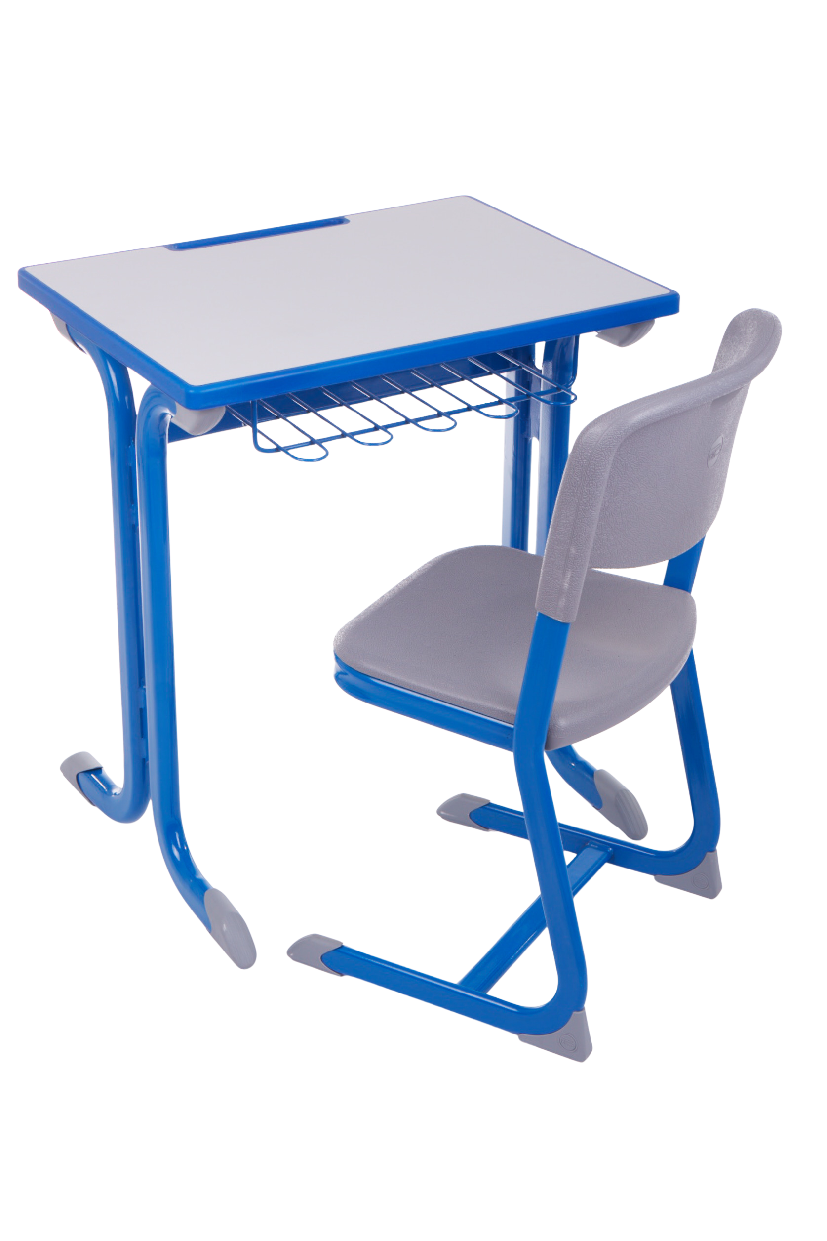 Single Seater Desk W / PU Chair