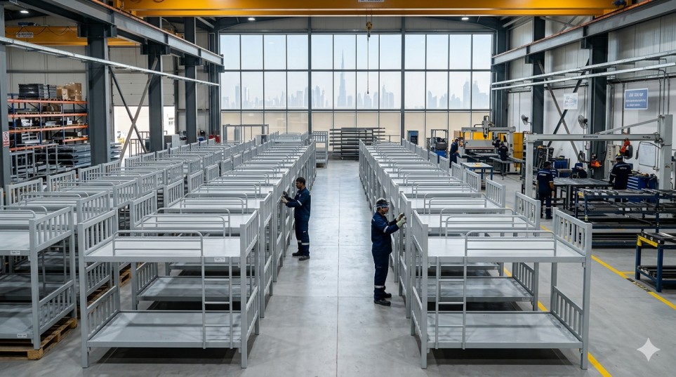 Steel Bunk Bed Manufacturer in Dubai