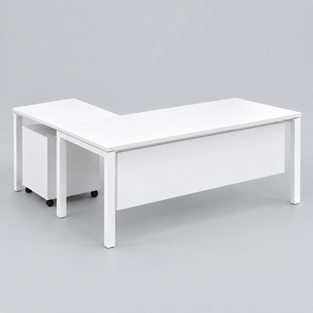 Nexus Series L-Shape Single Workstation